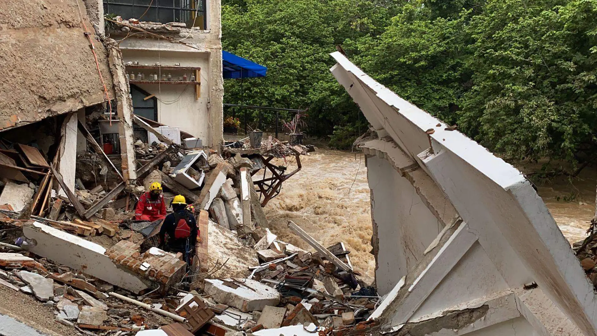 Destrucción del Hotel